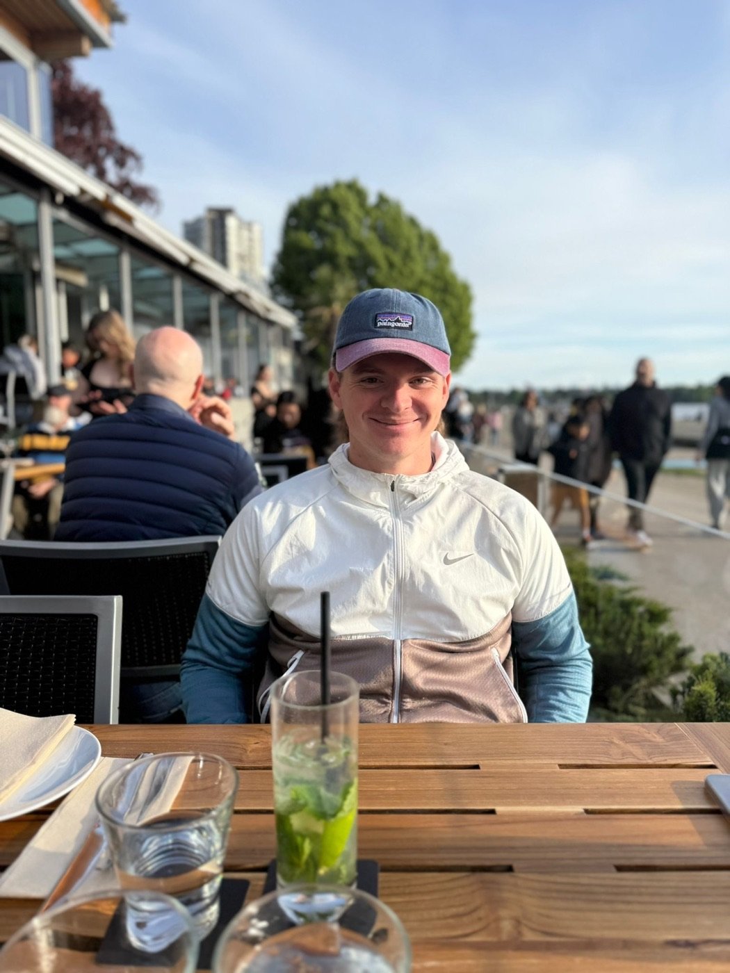 Niklas auf seiner Reise in Kanada